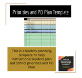 SY Priorities and PD Plan Template