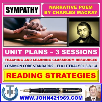 Preview of SYMPATHY BY CHARLES MACKAY - UNIT PLANS