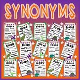 SYNONYMS VOCABULARY POSTERS -DISPLAY EYFS KS1-2 ENGLISH (D