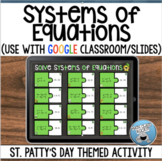 SYSTEMS OF EQUATIONS ST PATRICKS DAY (GOOGLE)