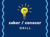 Saber y Conocer - Drill/Ejercicio- Pizarrones Blancos/Oral