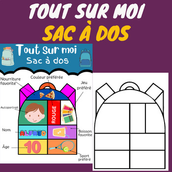 All About Me (C'est Moi!) in FRENCH. Great first days of school