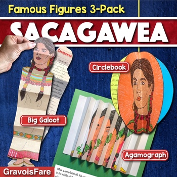 Preview of Sacagawea BIOGRAPHY: The Lewis and Clark Expedition -- 3 Hands-On Projects