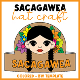 Sacagawea Hat Craft | Native American Headband/Crown Print