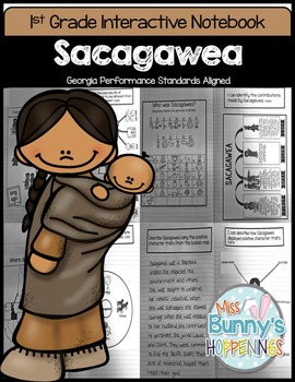 Preview of Sacagawea Interactive Notebook (1st Grade)