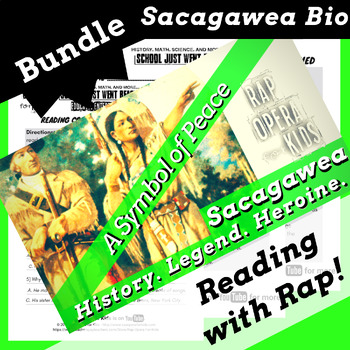 Preview of Sacagawea Reading Comprehension Passage Activities