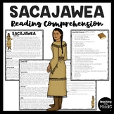 Sacajawea Biography Reading Comprehension Bundle Native American