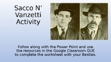 Sacco and Vanzetti Activity