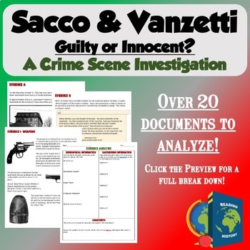 Preview of Sacco and Vanzetti: Cold Case Files