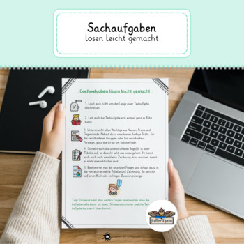 Preview of Sachaufgaben - Gebrauchsanweisung - US Letters