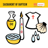 Sacrament of Baptism Clip Arts