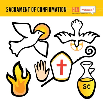 Preview of Sacrament of Confirmation Clip Arts
