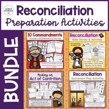 Preview of Sacrament of Reconciliation BUNDLE | First Confession | Catholic Penance