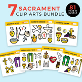 Sacraments Clip Arts Bundle ($24.50 value)