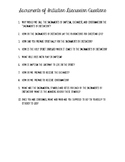 Sacraments of Initiation Discussion Questions
