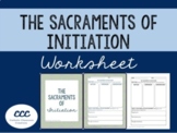 Sacraments of Initiation Worksheet