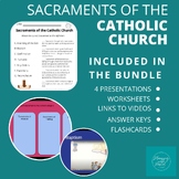 Seven Sacraments of the Catholic Church- Bundle