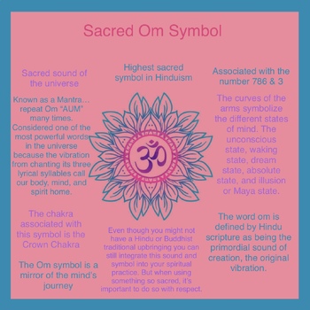 Preview of Sacred Om Symbol