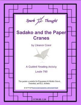 Preview of Sadako And The Paper Cranes