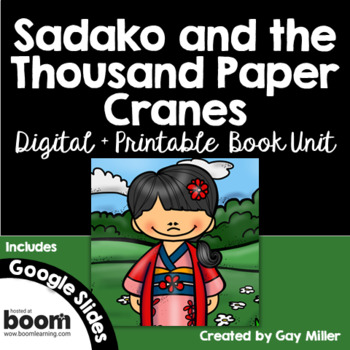 Sadako And The Thousand Paper Cranes Book Units Teacher