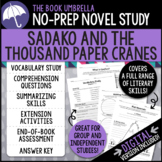 Sadako and the Thousand Paper Cranes Novel Study { Print &