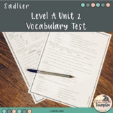 Sadlier-Oxford Vocabulary Workshop Level A Unit 2