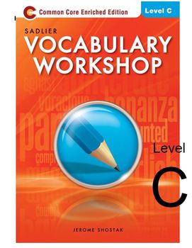 Preview of Sadlier-Oxford Vocabulary Workshop Level C Assessments