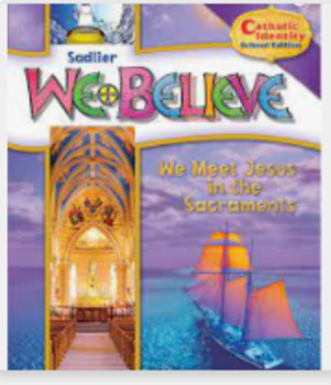 Preview of Sadlier Religion We Believe Grade 5: Chapter 3 Resources Bundle