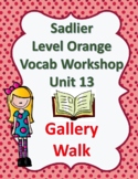 Sadlier's Vocabulary Workshop Level Orange 4th gr Unit 13 
