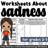 Sadness Worksheets: The Trauma Informed Feelings Workbook