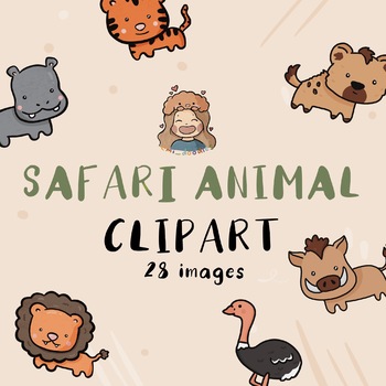 African Animal Paper Masks Printable Safari Craft Activity Costume