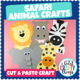 Safari Animal Crafts Bundle Pack