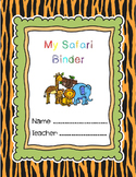 Safari Binder Cover