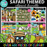 Safari Clipart Bundle | African Animals | Zoo and Jungle