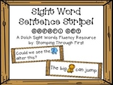 Safari Dolch Sight Word Sentence Strips