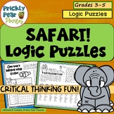 Safari Logic Puzzles - Zoo Activities - Productive Struggl