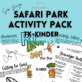 Safari Park Activity Pack for TK-Kinder