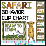 Safari Themed Behavior Clip Chart