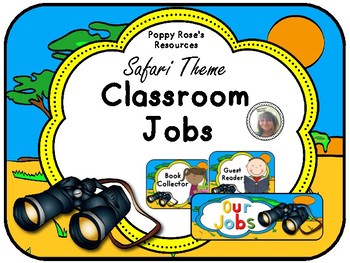 safari themed classroom jobs
