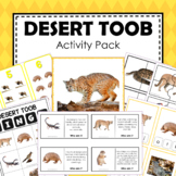 Safari Toob Desert Preschool Kindergarten Learning Pack