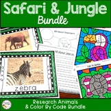 Safari and Jungle Activities Fun Bundle