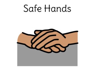 Preview of Safe Hands Social Story