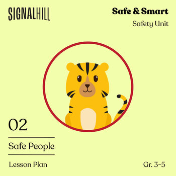 Preview of Safe People | Personal Safety Plan