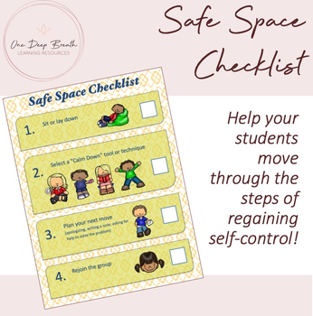 Preview of Safe Place/Safe Space Checklist