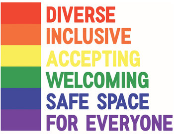 Image result for classroom safe space sign