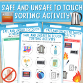 Safe and Unsafe to Touch Sorting Activity | Cut and Paste