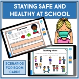 Safe and healthy at school COVID-19 rules routines and sce