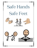 Safe hands and Safe Feet! ( Social Story)