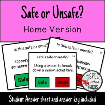 Preview of Safe or Unsafe? Home Version   
