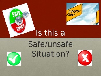Preview of Safe/unsafe situations.
